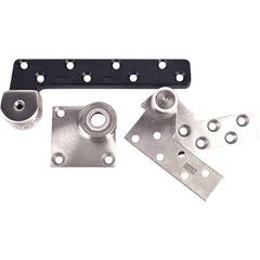 Pivot Hinges; Type: Pivots; Hand: Non Handed; Leaf Height: 2-1/2; Length (Inch): 3-1/2