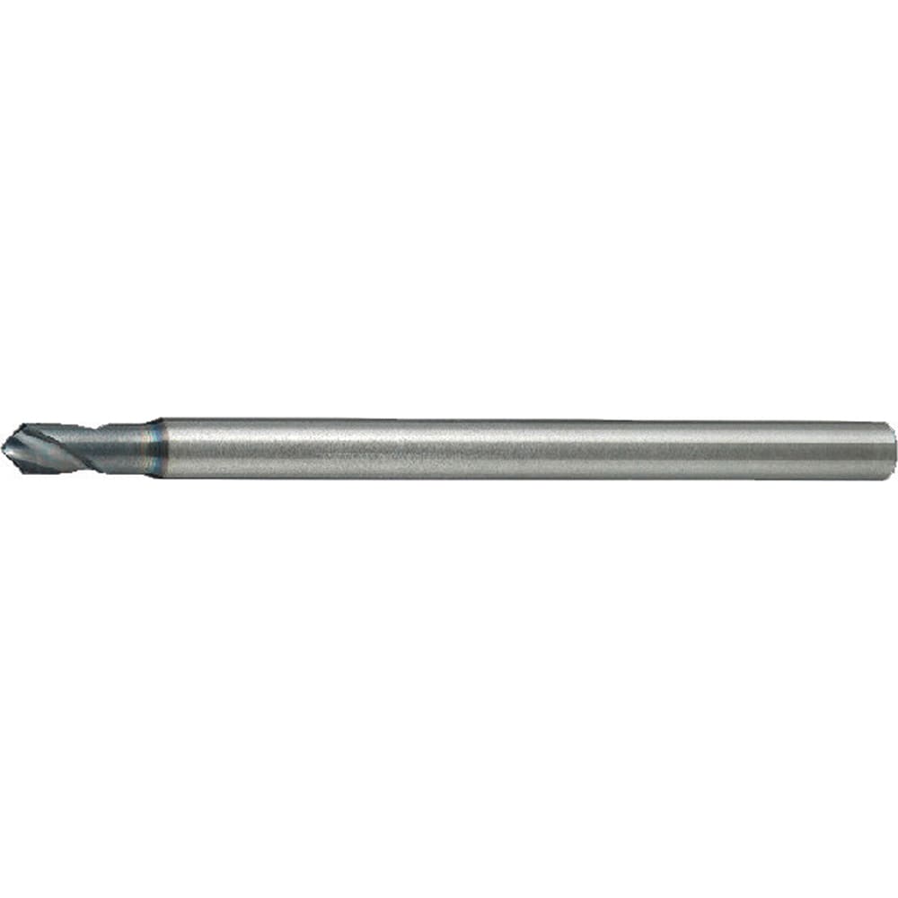 Micro Drill Bit: 2.50 mm Dia, (0.0984"), 90 deg, Solid Carbide