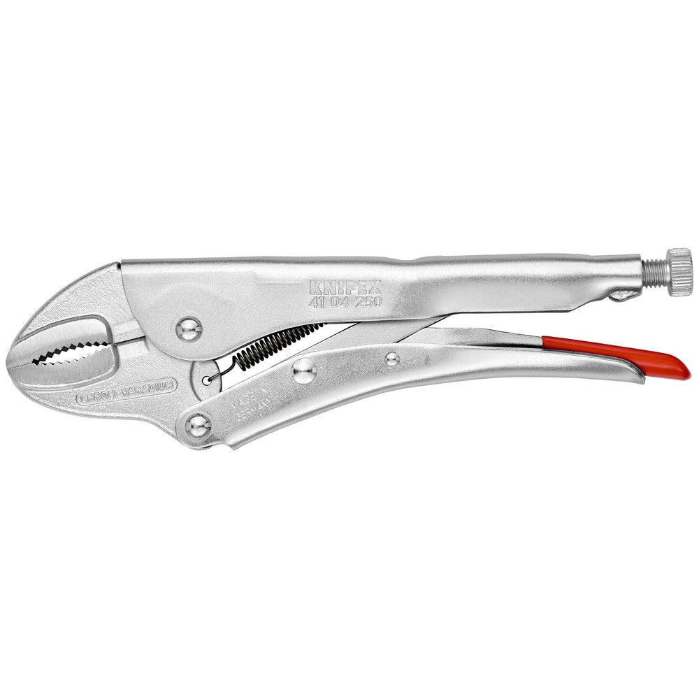 Locking Pliers; Jaw Texture: Serrated; Jaw Style: Serrated; Overall Length Range: 9"