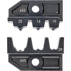 Crimper Dies; Tool Type: Crimping Die; Size: 6, 8, 4 AWG; Color: Black