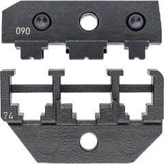 Crimper Dies; Tool Type: Crimping Die; Size: Various; Color: Black