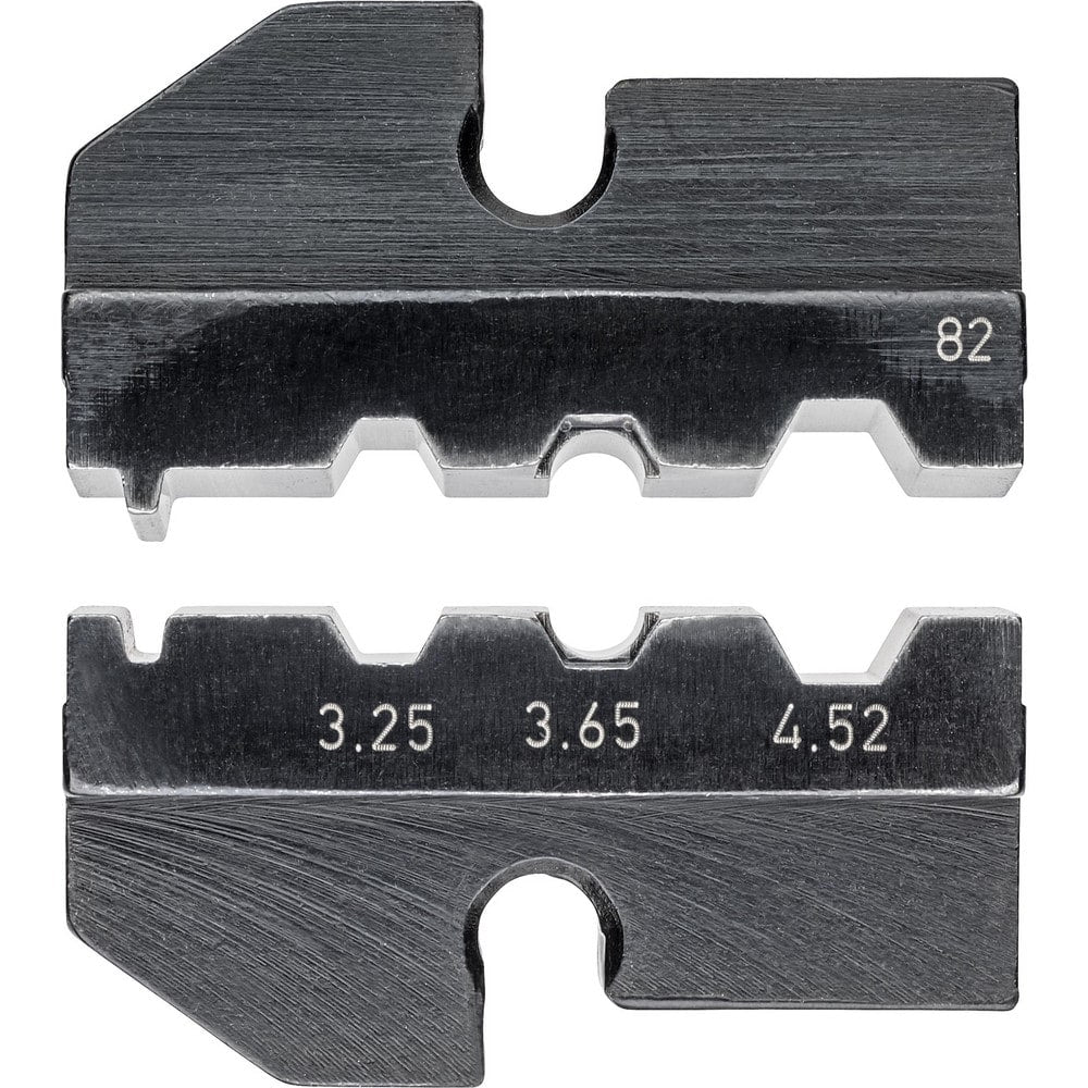 Crimper Dies; Tool Type: Crimping Die; Size: Assorted; Color: Black