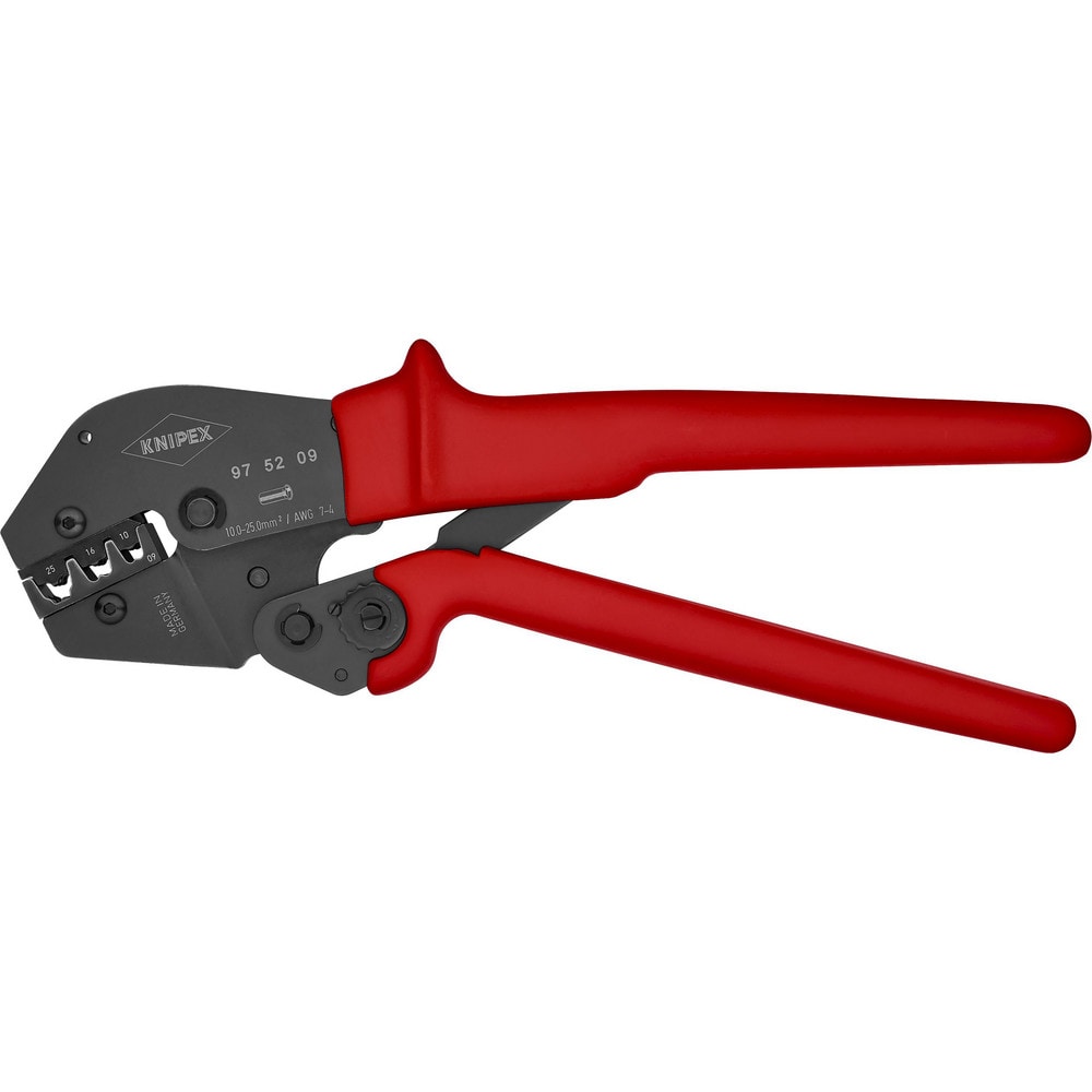 Crimpers; Handle Style: Plastic; Crimper Type: Crimping Pliers; Maximum Wire Gauge: 8; Handle Material: Plastic