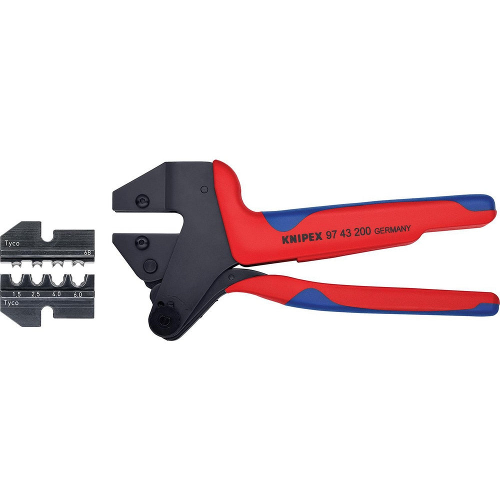 Crimpers; Handle Style: Comfort Grip; Crimper Type: Crimping Pliers; Maximum Wire Gauge: 20; Handle Material: Comfort Grip