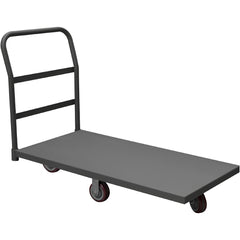 Platform Truck: Steel, 7-3/4" High, 48" Long, 24" Wide