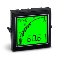 Panel Meters; Panel Meter Type: Panel Meter; Power Measurement Type: AC Ammeter, Frequency Meter, DC Ammeter, AC Voltmeter, DC Voltmeter; Panel Meter Display Type: Digital LCD; Maximum Input Voltage: 600; Maximum Input AC Amperage: 5; Maximum Input DC Amp