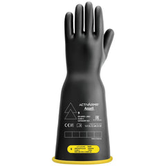 Rubber Linesman Gloves: Activarmr RIG216YBBC, Class 2, Size Large & X-Large, 16" Long