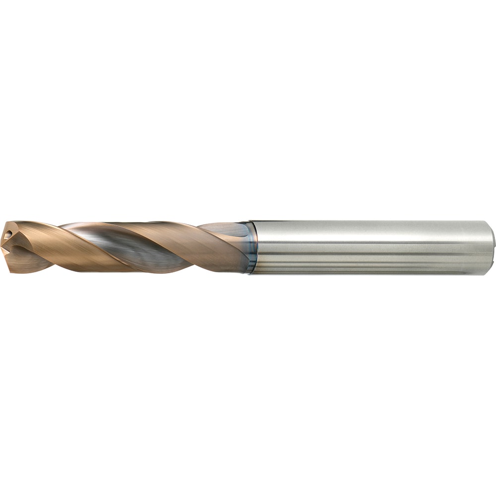 Jobber Drill: 7.60 mm Dia, 140 deg Point, Solid Carbide