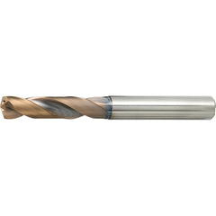 Jobber Drill: 3/8" Dia, 140 deg Point, Solid Carbide