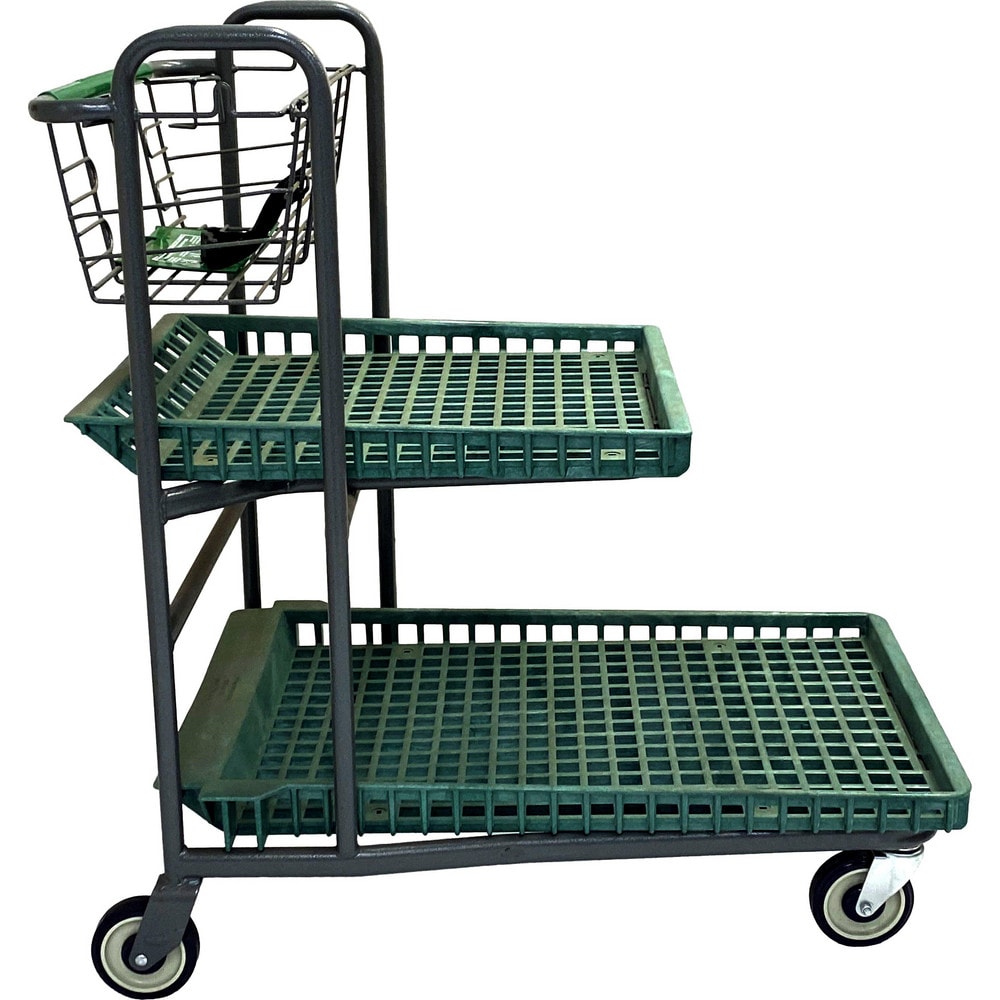 Bar, Panel & Platform Trucks; Truck Type: Garden Cart ; Load Capacity: 500 lb; Platform Profile: Lipped; Platform Style: Perforated