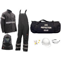 Arc Flash Clothing Kit: Size Large, Gore Pyrad, Jacket, Bib Overalls & Hoods