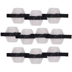 Badge Holders; Material: Vinyl; Horizontal/Vertical Holder: Vertical; Overall Length: 4.25; Color: Black