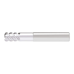 Square End Mill: 4 Flute, Solid Carbide