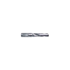 Replaceable-Tip Drill: 16 to 17 mm Dia, 54 mm Max Depth, 3/4" Whistle Notch Shank