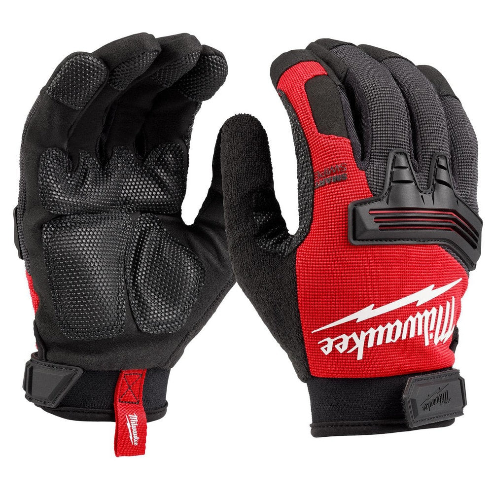 Work Gloves: Milwaukee Smartswipe, Size 2X-Large, Synthetic Leather Lined, Synthetic Leather, General Purpose