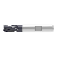 Square End Mill: 3 Flute, Solid Carbide