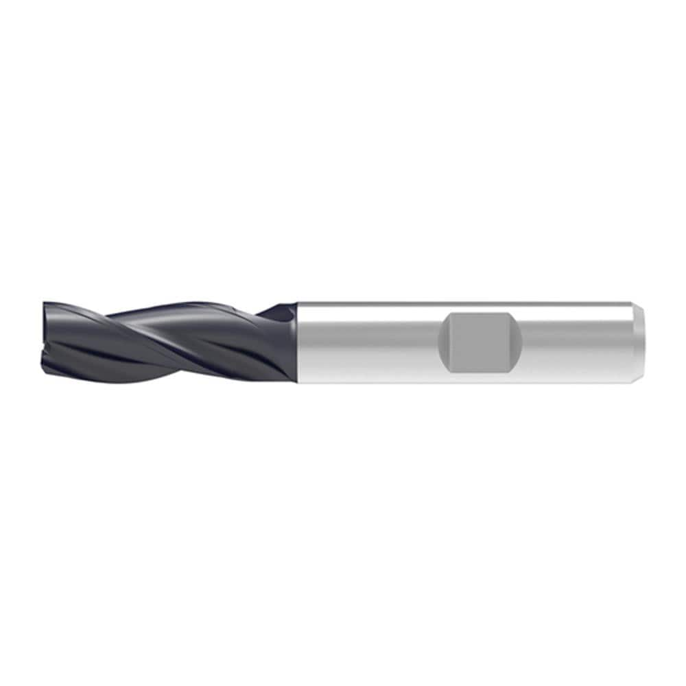 Square End Mill: 3 Flute, Solid Carbide