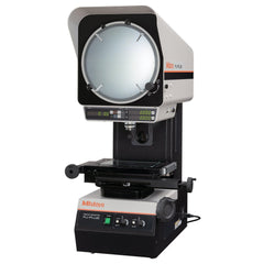 Optical Comparators & Profile Projectors; Image Type: Inverted; Orientation: Vertical; Magnification: 10x; Screen Diameter (Decimal Inch): 12.4000; Y-Axis Stage Travel Range (Inch): 4