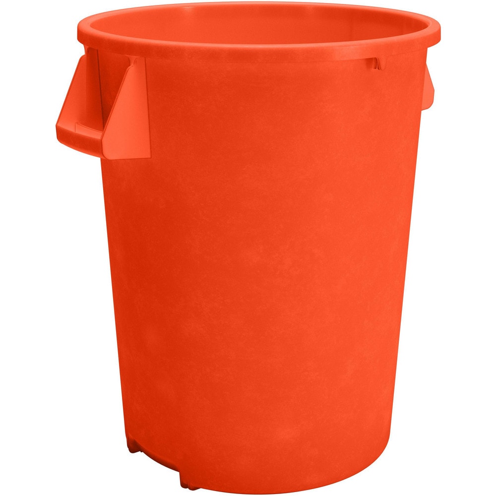 Trash Cans & Recycling Containers; Product Type: Trash Can; Type: Waste Bin Trash Container; Container Capacity: 20.00; Container Shape: Round; Lid Type: No Lid; Container Material: Polyethylene; Color: Orange; Material: Polyethylene