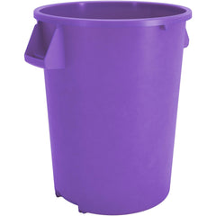 Trash Cans & Recycling Containers; Product Type: Trash Can; Type: Waste Bin Trash Container; Container Capacity: 20.00; Container Shape: Round; Lid Type: No Lid; Container Material: Polyethylene; Color: Purple; Material: Polyethylene