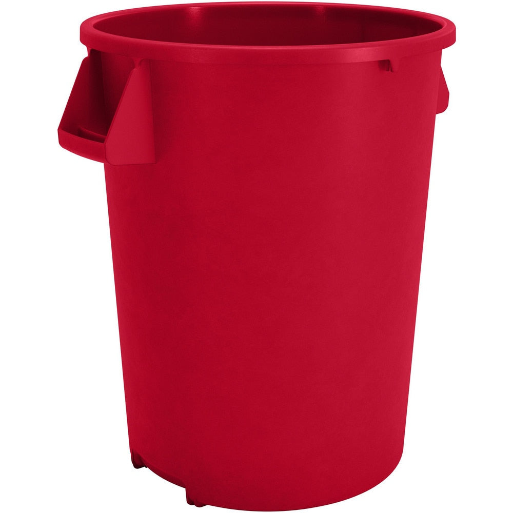 Trash Cans & Recycling Containers; Product Type: Trash Can; Type: Waste Bin Trash Container; Container Capacity: 32.00; Container Shape: Round; Lid Type: No Lid; Container Material: Polyethylene; Color: Red; Material: Polyethylene