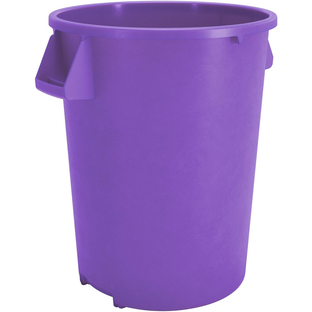 Trash Cans & Recycling Containers; Product Type: Trash Can; Type: Waste Bin Trash Container; Container Capacity: 44.00; Container Shape: Round; Lid Type: No Lid; Container Material: Polyethylene; Color: Purple; Material: Polyethylene