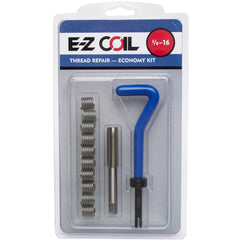 Thread Repair Kits; Kit Type: Thread Repair; Insert Thread Size (mm): M3.5x0.6; Includes Drill: No; Includes Tap: Yes; Includes Installation Tool: Yes; Includes Tang Removal Tool: No; Insert Length (mm): 7.00