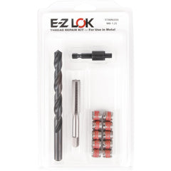 Thread Repair Kits; Kit Type: Thread Repair; Insert Thread Size (mm): M8x1.25; Includes Drill: Yes; Includes Tap: Yes; Includes Installation Tool: Yes; Includes Tang Removal Tool: No; Insert Length (mm): 12.50