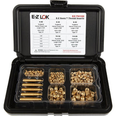 Thread Repair Kits; Kit Type: Threaded Insert; Insert Thread Size (Inch): #8-32, #10-32, 1/4-20, #4-40, #6-32; Includes Drill: No; Includes Tap: No; Includes Installation Tool: No; Includes Tang Removal Tool: No