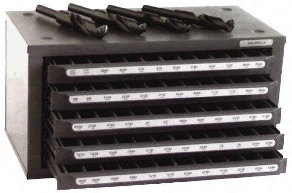 Reamer Storage; Minimum Reamer Diameter (Inch): 33/64; Storage Unit Type: Dispenser; Number Of Drawers: 5