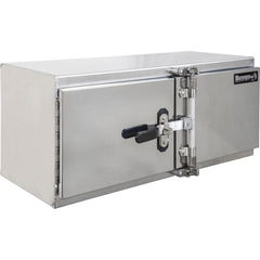 Truck Tool Storage Units; Type: Underbody Box; For Use With: Storing Tools, Flat-Bed, Platform, Step-Deck Trailers, Dump Truck Bodies, Medium & Heavy-Duty Trucks, Trailer Upfitters; Storage Capacity (Cu. Ft.): 9; Color: Silver; Material: Aluminum