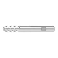 Square End Mill: 15.00 mm Dia, 41.00 mm LOC, 4 Flute, Solid Carbide