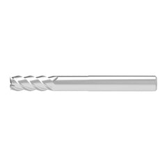 Square End Mill: 16.00 mm Dia, 41.00 mm LOC, 4 Flute, Solid Carbide