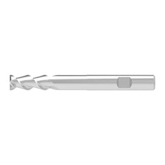 Square End Mill: 19.70 mm Dia, 52.00 mm LOC, 2 Flute, Solid Carbide