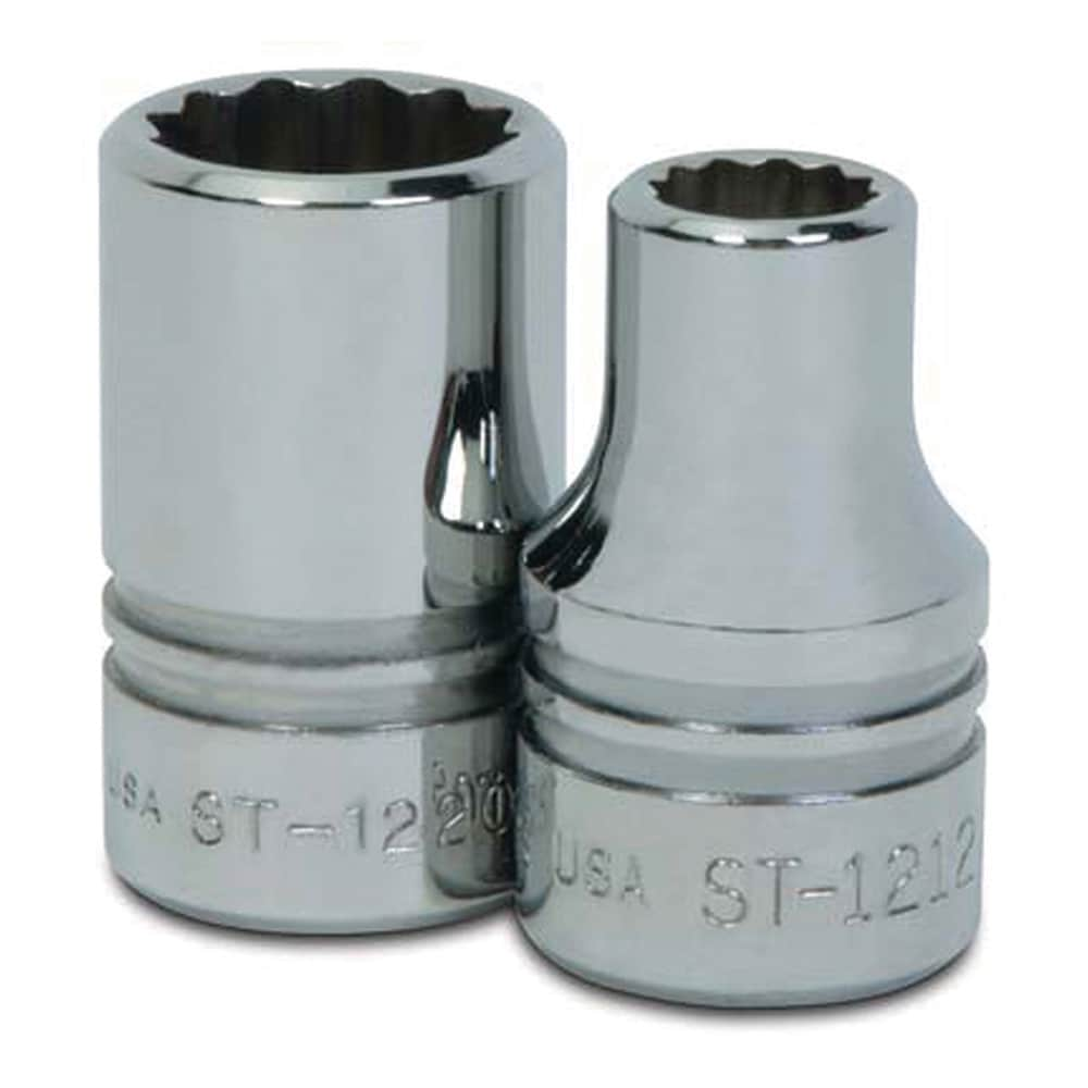 Hand Hex & Torx Bit Sockets; Socket Type: 12-Point Shallow Socket; Drive Size (Fractional Inch): 1/2; Torx Size: T27