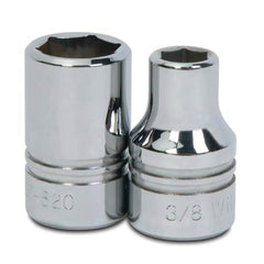 Standard  Hand Socket: 1/2" Drive, 19/32" Socket, 6-Point