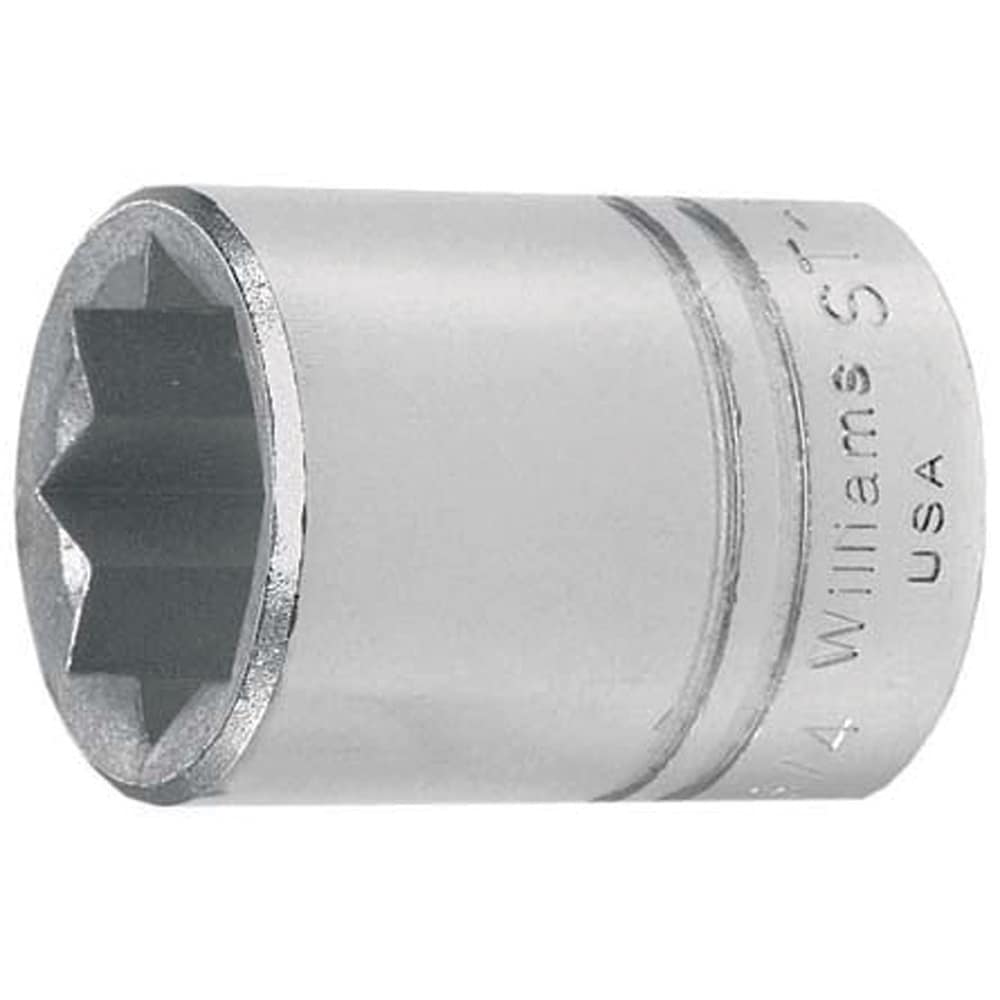 Standard  Hand Socket: 1/2" Drive, 3/4" Socket, 8-Point