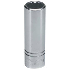 Deep Socket  Hand Socket: 1/2" Drive, 14.00 mm Socket, 12-Point