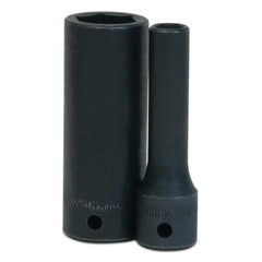 Impact Socket: 1/2" Drive, 14 mm Socket, Hex Drive