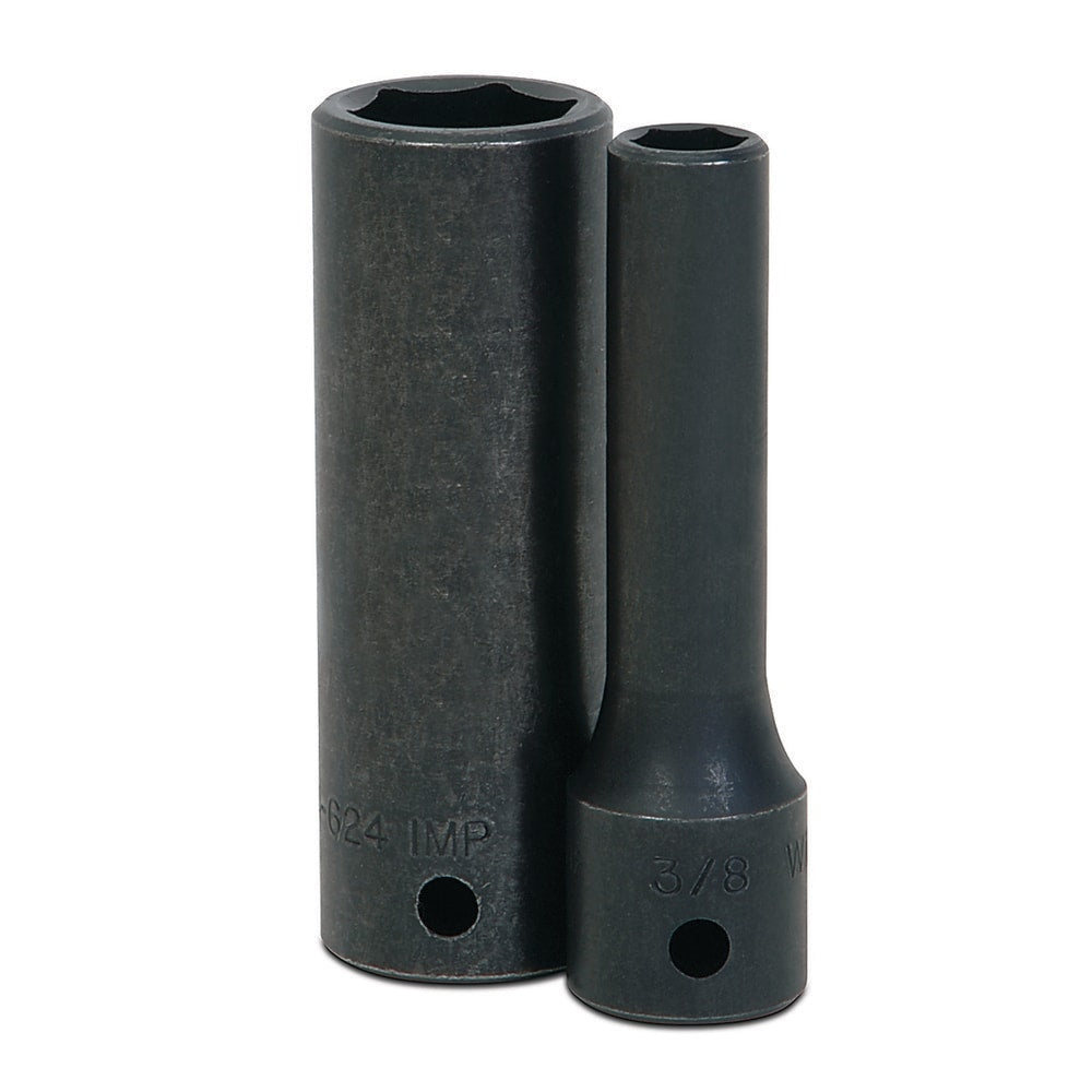 Impact Socket: 1/2" Drive, 1" Socket, Hex Drive