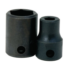 Impact Socket: 1/2" Drive, 29 mm Socket, Hex Drive