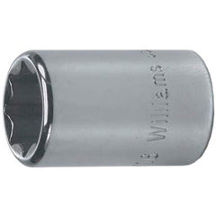 Standard  Hand Socket: 1/4" Drive, 3/8" Socket, 8-Point