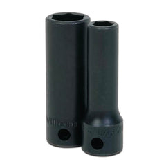 Impact Socket: 3/8" Drive, 16 mm Socket, Hex Drive