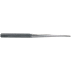 Punches; Punch Type: Long Taper; Material: Steel; Punch Size (Fractional Inch): 5/16; Punch Size (mm): 7.9; Overall Length (mm): 406.4; Overall Length (Inch): 16; Overall Length Range: 9  & Longer; Overall Length (Decimal Inch): 16