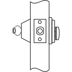 Deadbolts; Deadbolt Type: Deadbolt; Lock Type: Single Cylinder; Key Type: Schlage C; Mount Type: Through Hole; Material: Metal; Minimum Door Thickness: 1.75 in; Maximum Door Thickness: 1.75; Finish: Satin Chrome