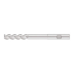 Square End Mill: 3 Flute, Solid Carbide