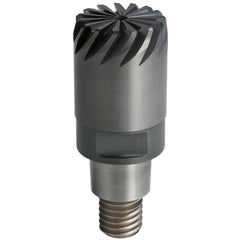 Corner Radius & Corner Chamfer End Mill Heads; Mill Diameter (mm): 15.00; Length of Cut (mm): 3.5600; Number Of Flutes: 8