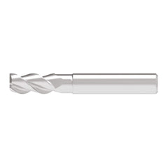 Square End Mill: 3 Flute, Solid Carbide