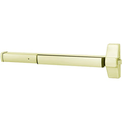 Push Bars; Material: Stainless Steel; Locking Type: Exit Device Only; Maximum Door Width: 36 in; Finish/Coating: Bright Brass; Minimum Door Width: 30 in; Fits Door Size: 8