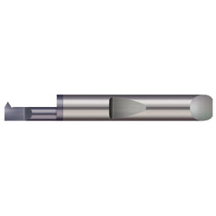 Single Point Threading Tools; Thread Type: Internal, External; Material: Solid Carbide; Profile Angle: 60; Threading Diameter (Decimal Inch): 0.1560; Cutting Depth (mm): 12.70; Cutting Depth (Decimal Inch): 0.5000; Maximum Threads Per Inch: 56